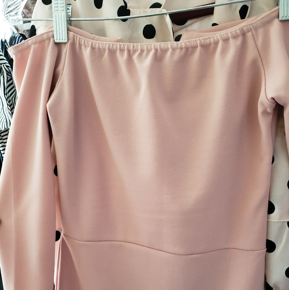MISSGUIDED PINK BODYCON DRESS - Picture 3 of 3